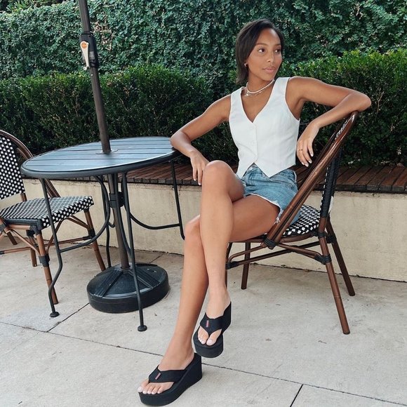 🔥🔥 Rocket Dog Women's Crush Platform Thong Flip Flop Sandals - Picture 7 of 9